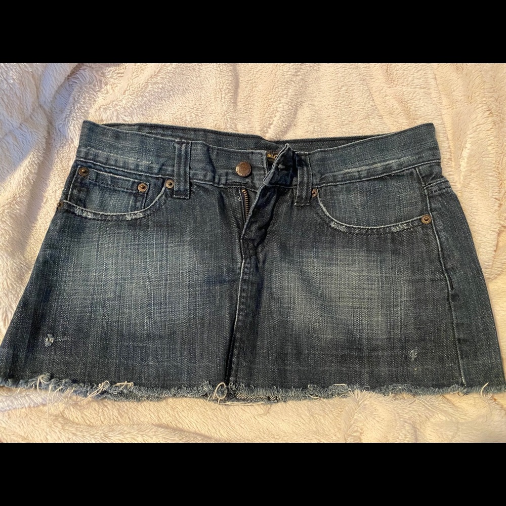 Machine Jeans Denim Skirt